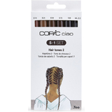 COPIC marker ciao, 5+1 set "Hair tones 2"