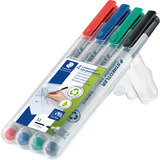 STAEDTLER lumocolor NonPermanent-Marker 315M, 4er Etui