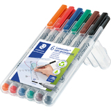 STAEDTLER lumocolor NonPermanent-Marker 315M, 6er Etui