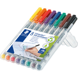 STAEDTLER lumocolor NonPermanent-Marker 316F, 8er Etui