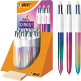 BIC druckkugelschreiber 4 colours Gradient, 30er Display