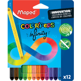 Maped dreikant-buntstift COLOR'PEPS INFINITY, 12er Etui