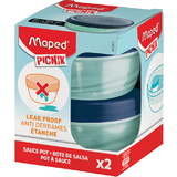 Maped picnik Dressingbox ORIGINS, rund, 2er-Set, 40 ml