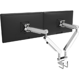 BACHMANN doppel-monitorarm ZG2, Aluminium, chrom glnzend