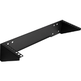 LogiLink 19" Wand-/Untertischhalterung, 3 HE, schwarz