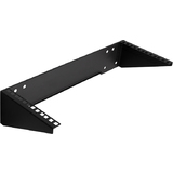 LogiLink 19" Wand-/Untertischhalterung, 4 HE, schwarz