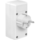 LogiLink adapterstecker mit 2x USB-Ports, eurosteckdose &