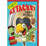 SUSY card Geburtstagskarte - humor "Piratenpapagei"