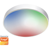 LogiLink wi-fi Smart LED-Deckenleuchte, tuya kompatibel,wei