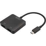 DIGITUS mst Video Hub, 2 Port, usb-c - 2x HDMI