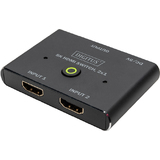 DIGITUS 8K hdmi Switch, 2x1, schwarz