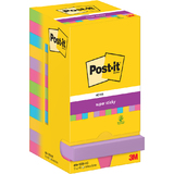 Post-it super Sticky notes Haftnotizen, 76 x 76 mm, farbig