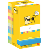 Post-it notes Haftnotizen, 76 x 76 mm, 8+4, energetic Col.