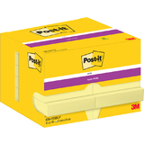 Post-it super Sticky notes Haftnotizen, 51 x 76 mm, gelb