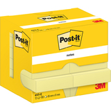 Post-it notes Haftnotizen, 51 x 38 mm, gelb