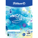 Pelikan zeichenblock C3/20, din A3, 100 g/qm, 20 Blatt