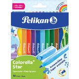 Pelikan fasermaler colorella star, 10er Kartonetui