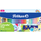 Pelikan fasermaler colorella star, 18+6 Kartonetui