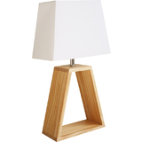 UNiLUX led-tischleuchte DUNE, wei / Holz