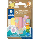 STAEDTLER plastilin-knete Noris jumbo, 6 Pastellfarben