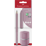 FABER-CASTELL bleistift Jumbo grip Set, rose, Blister