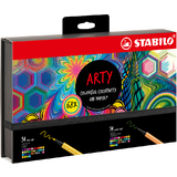 STABILO kreativ-set Pen 68 & point 88 "ARTY", 68er Etui