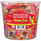 HARIBO fruchtgummi HAPPY cola Minis, in Runddose