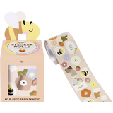 folia sticker FLOWERS & BEES, auf Rolle, 4 m