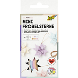 folia faltpapierstreifen PASTEL fr mini Frbelsterne