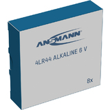 ANSMANN alkaline Batterie 4LR44, 6 Volt, 8er Pack