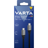 VARTA ladekabel Speed charge & sync cable usb-c - USB-C, 2 m