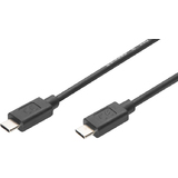 DIGITUS usb 2.0 Anschlusskabel, usb-c - usb-c Stecker, 1,0 m