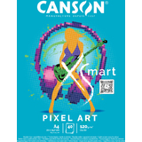 CANSON studienblock XS'MART pixel ART, din A4