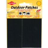 KLEIBER Outdoor-Patches, selbstklebend, 65 x 120 mm, schwarz