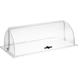 APS rolltop-haube GN 1/1, rechteckig, transparent