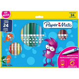 Paper:Mate fasermaler Kids Colouring, 24er Blister