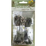 folia paracord-set "CAMOUFLAGE", farbig sortiert