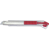 NT cutter A-1000RP, Aluminium-Gehuse, 9 mm, silber/rot