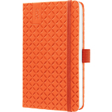 sigel taschenkalender Jolie flair 2025, Kunstleder, orange