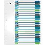 DURABLE Kunststoff-Register, Zahlen, A4+, 20-teilig, 1 - 20