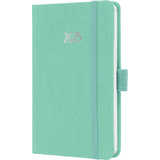 sigel taschenkalender Jolie feel 2025, Textil, A6, mint