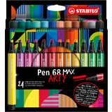 STABILO fasermaler Pen 68 MAX, 24er etui ARTY