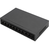 DIGITUS ge PoE Switch, 8+2 Port, 10/100/1000 Mbps