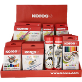 Kores thekendisplay Collage-Serie I, Karton-Display