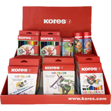 Kores thekendisplay Collage-Serie II, Karton-Display