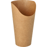 PAPSTAR Wrap-Cup, rund, 590 ml, braun