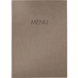 sigel speisekarten-mappe MENU, din A4, beige