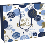 Clairefontaine Geschenktte "Happy birthday blau", gro