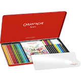 CARAN D'ACHE mixed Media botanical SET, 24-teilig