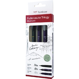 Tombow kalligraphie-stift Fudenosuke Trilogy, 3er Set